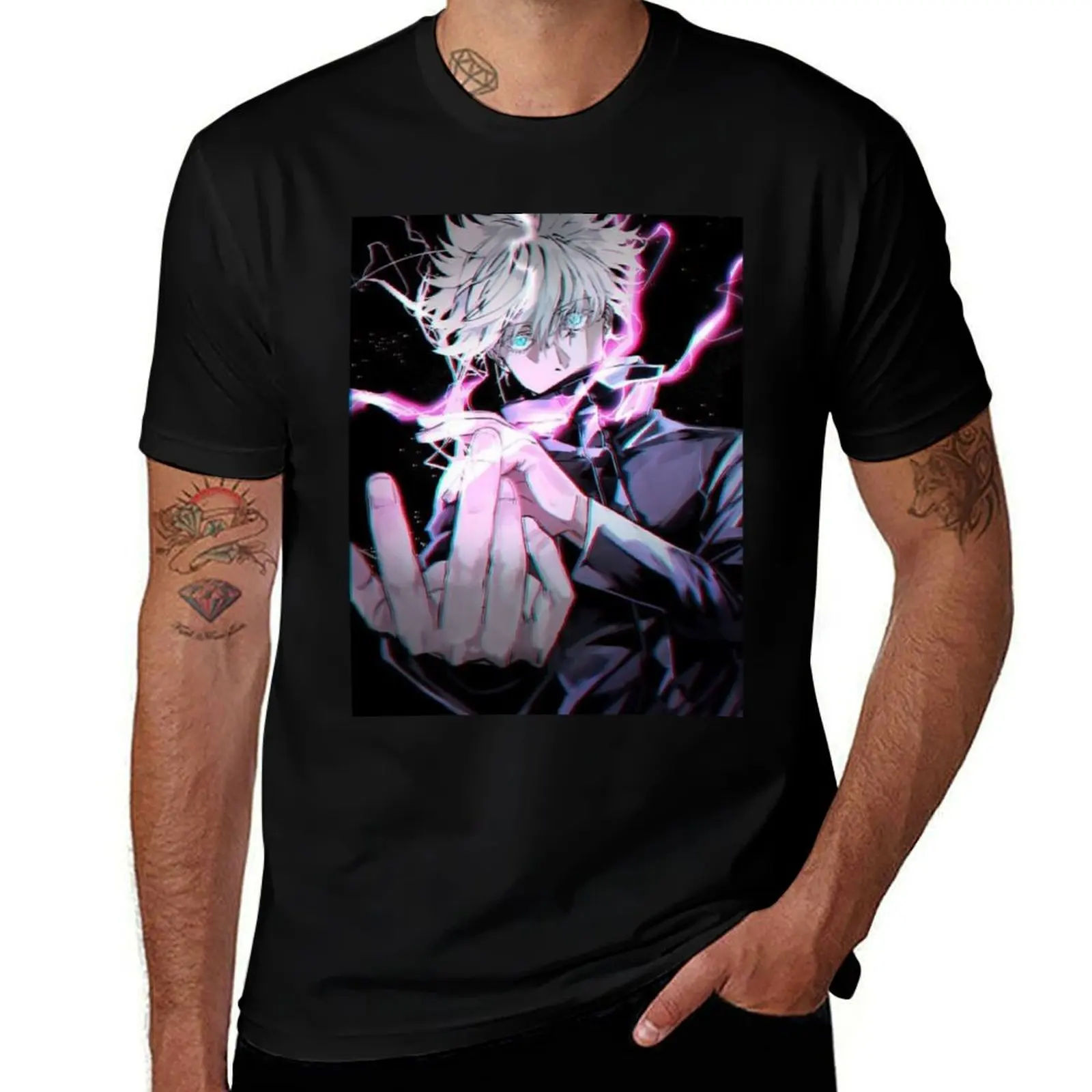 Saturo Gojo T-Shirt Novelty Graphic Tee Shirt
Saturo Gojo T-Shirt Novelty Graphic Tee Shirt