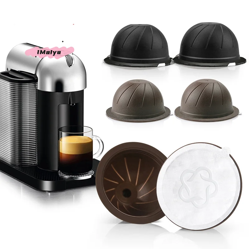 1Pc Self-Contained Coffee Capsule with Reusable Plastic Shell And Silicone Cover - Single Serve Coffee Powder Filter
1Pc Self-Contained Coffee Capsule with Reusable Plastic Shell And Silicone Cover - Single Serve Coffee Powder Filter
