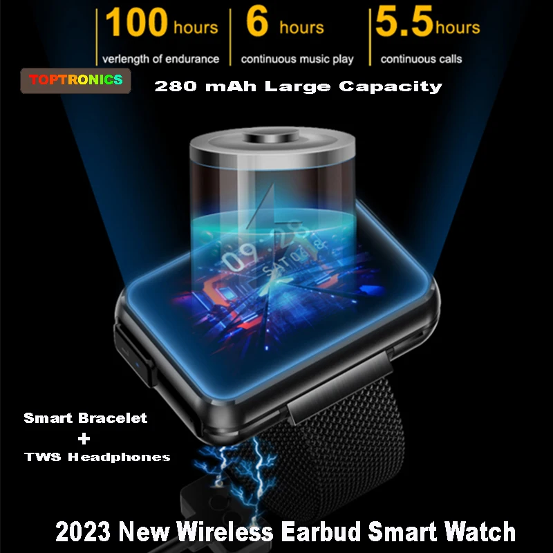 Hot Selling 2 in 1 Tws Wireless Bluetooth Headset Smart Watch Men 1.4" Big Screen Thin Body Headphone Fitness Tracker Smartwatch
Hot Selling 2 in 1 Tws Wireless Bluetooth Headset Smart Watch Men 1.4" Big Screen Thin Body Headphone Fitness Tracker Smartwatch