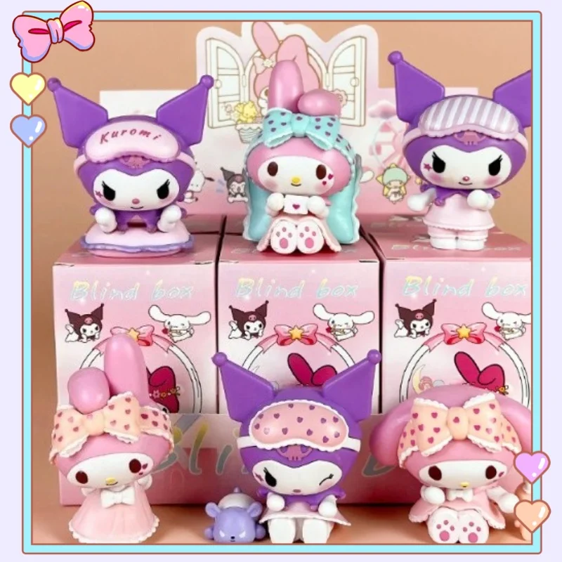 Sanrio blind box Kuromi divination my melody Pacha hand-made cartoon cute model ornaments tide play. cute toy
Sanrio blind box Kuromi divination my melody Pacha hand-made cartoon cute model ornaments tide play. cute toy
