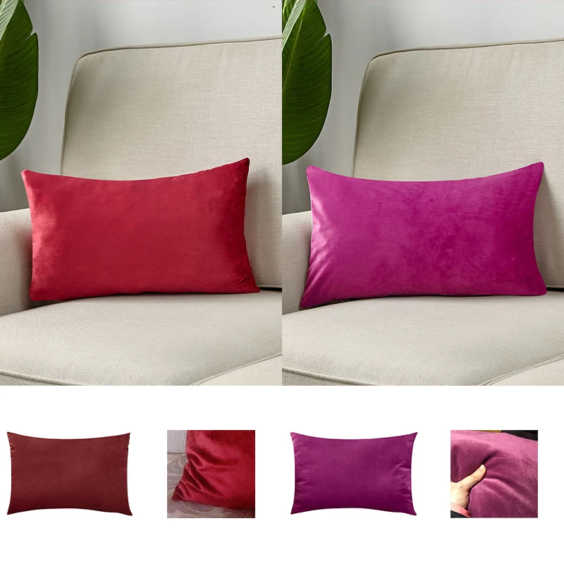 Noble Velvet Cushion Cover Warm High Quality Home Decor Throw Pillow Cover Super Soft Throw Pillow Cover 30x50cm for Sofa Car
Noble Velvet Cushion Cover Warm High Quality Home Decor Throw Pillow Cover Super Soft Throw Pillow Cover 30x50cm for Sofa Car