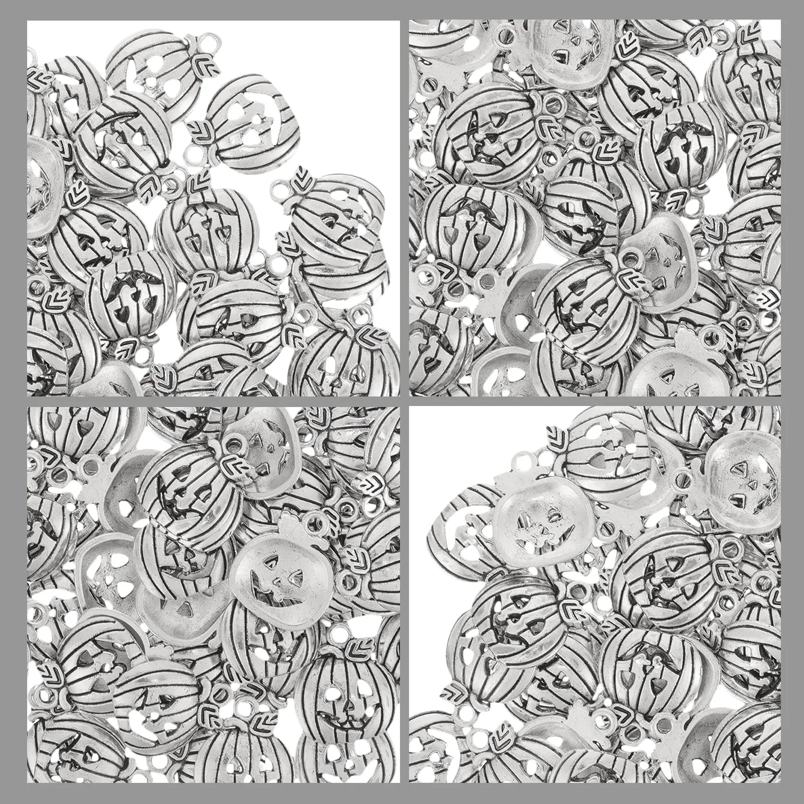 100Pcs Pumpkin Pendant Charms Alloy Silver DIY Jewelry Making Necklace Bracelet Dangle Keychain Craft Accessories
100Pcs Pumpkin Pendant Charms Alloy Silver DIY Jewelry Making Necklace Bracelet Dangle Keychain Craft Accessories