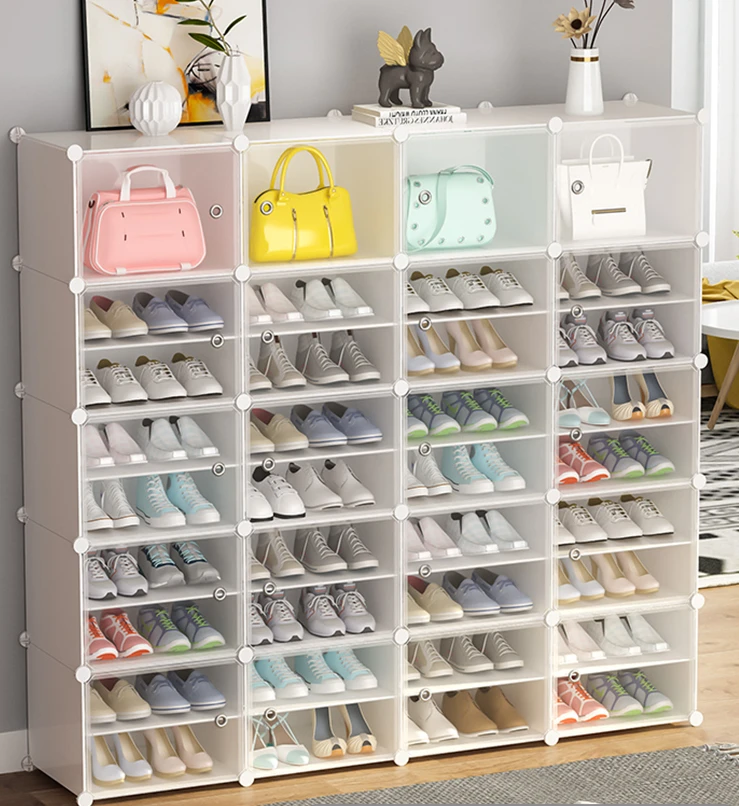 Household doorstep, large capacity, indoor, good-looking, multi-layer, economical shoe rack storage device
Household doorstep, large capacity, indoor, good-looking, multi-layer, economical shoe rack storage device