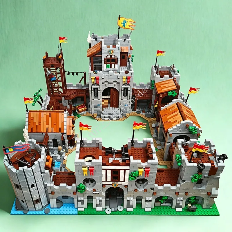 8882 PCS Medieval Castle Building Blocks Knights Fortress Assembly Educational Model Toy Gift Adults Home Decoration Collection
8882 PCS Medieval Castle Building Blocks Knights Fortress Assembly Educational Model Toy Gift Adults Home Decoration Collection