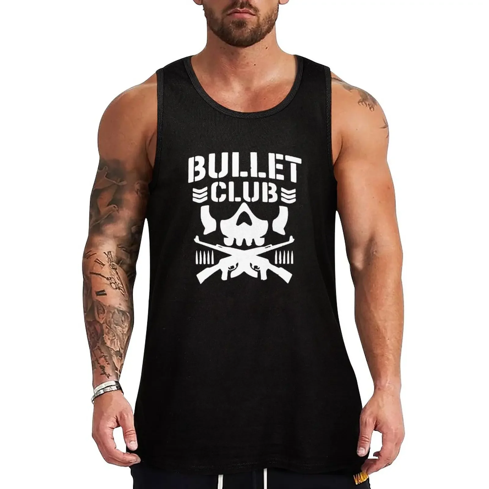 New Bullet Club Tank Top Men's gym t-shirts Men's sports t-shirt
New Bullet Club Tank Top Men's gym t-shirts Men's sports t-shirt