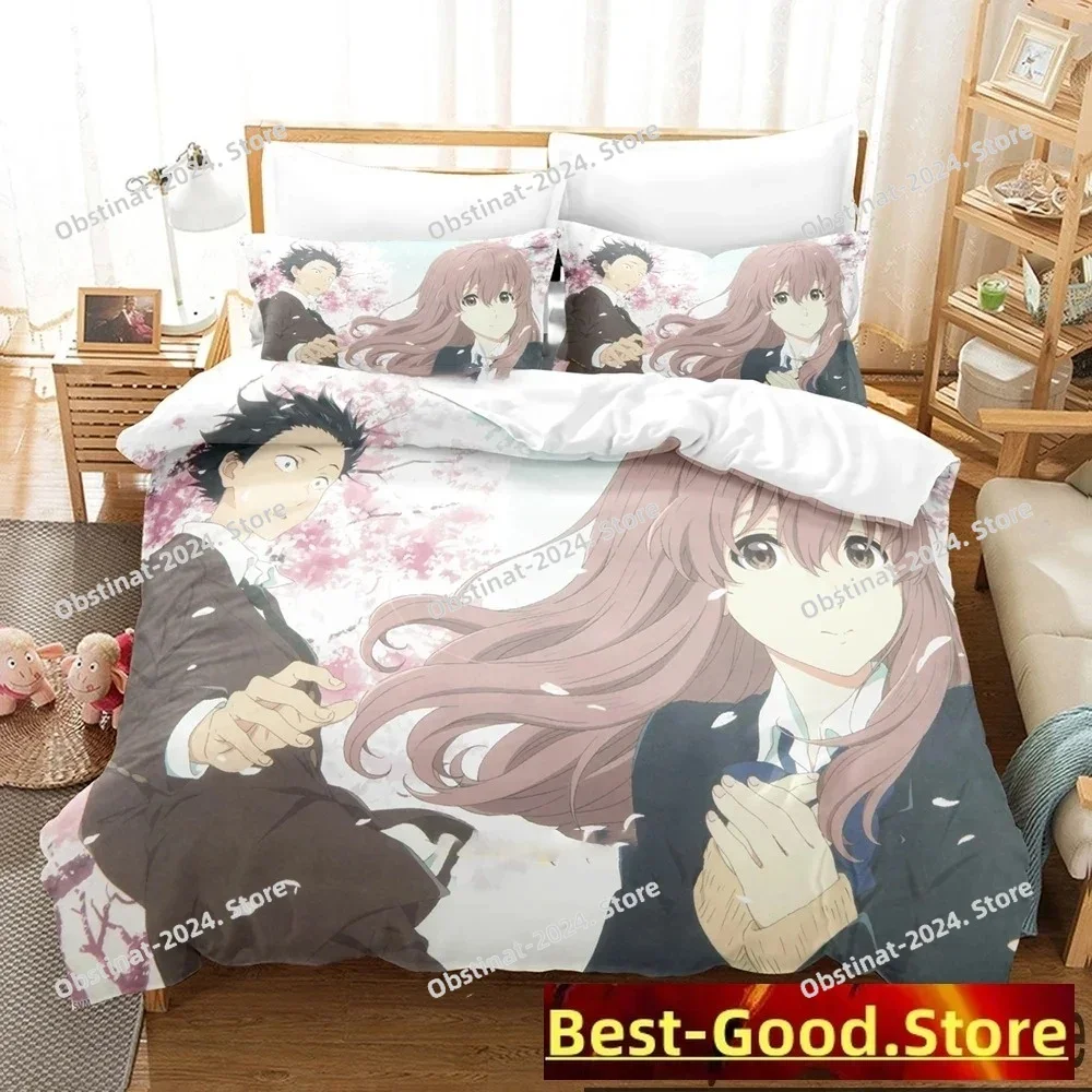 3D Print Anime A Silent Voice Bedding Set Boys Girls Twin Queen King Size Duvet Cover Pillowcase Bed boys Adult
3D Print Anime A Silent Voice Bedding Set Boys Girls Twin Queen King Size Duvet Cover Pillowcase Bed boys Adult