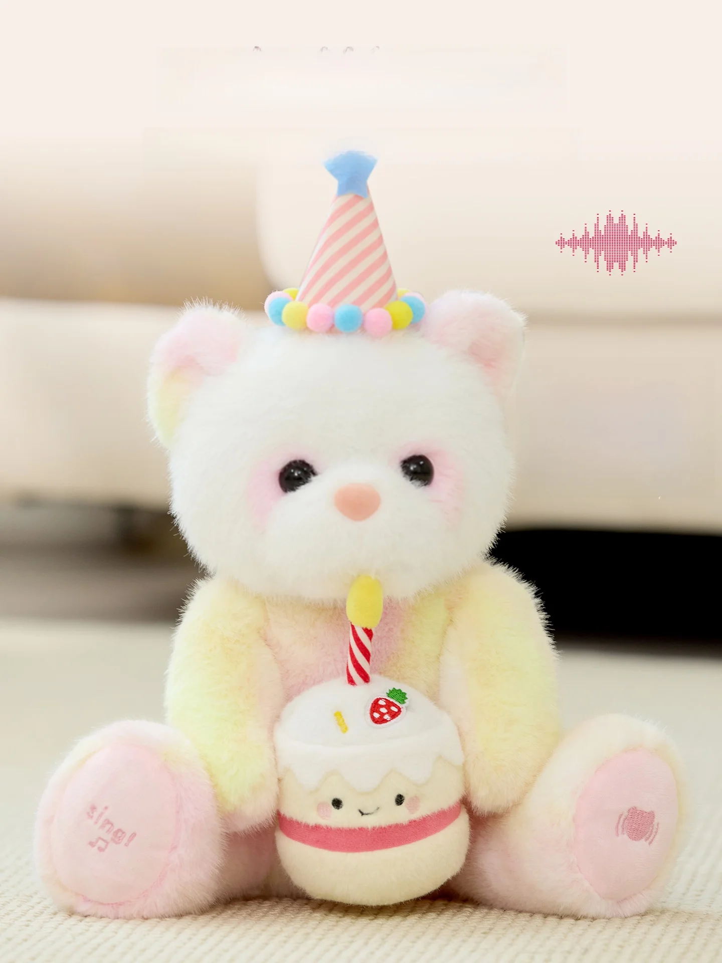 Cute Bear Doll Plush Toy Birthday Gift for Girls Cake Bear Stuffed Animal Soft PP Cotton Filled Children's Present Box Set
Cute Bear Doll Plush Toy Birthday Gift for Girls Cake Bear Stuffed Animal Soft PP Cotton Filled Children's Present Box Set