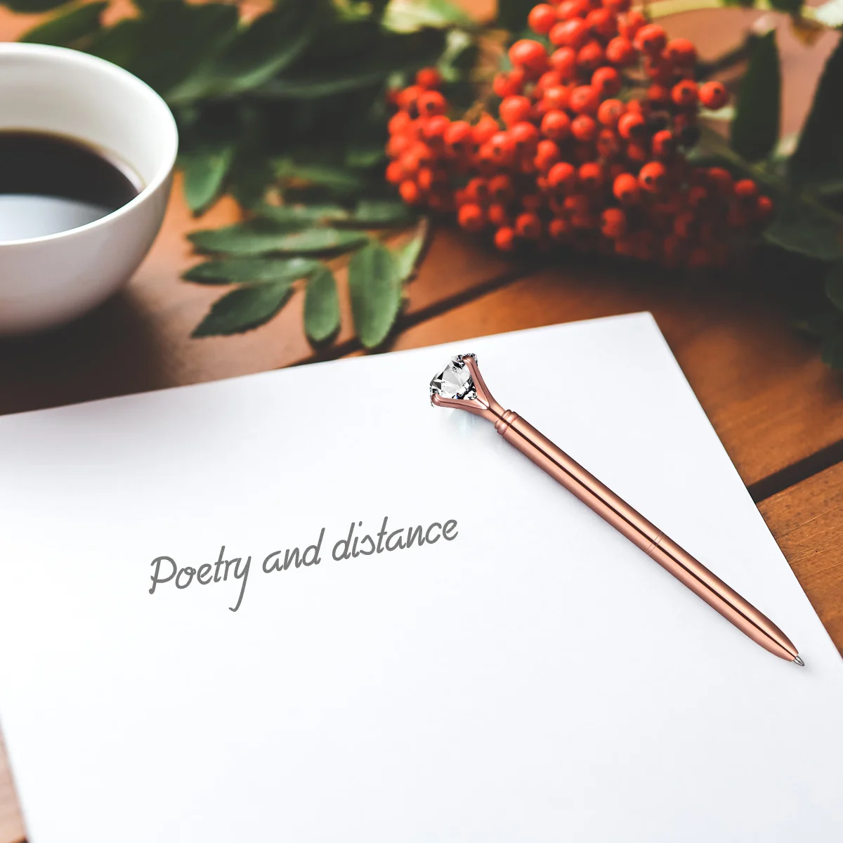 4pcs Metal Crystal Ballpoint Pen Smooth Writing Wear-Resistant Office School Supplies Gift For Graduation Promotion Rose Gold
4pcs Metal Crystal Ballpoint Pen Smooth Writing Wear-Resistant Office School Supplies Gift For Graduation Promotion Rose Gold