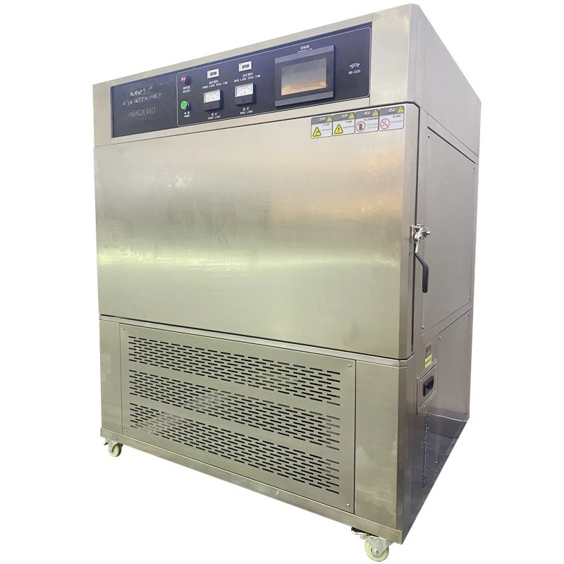 UV aging machine UVA-340/UVB-313 temperature control l condensation spray UV aging test chamber
UV aging machine UVA-340/UVB-313 temperature control l condensation spray UV aging test chamber