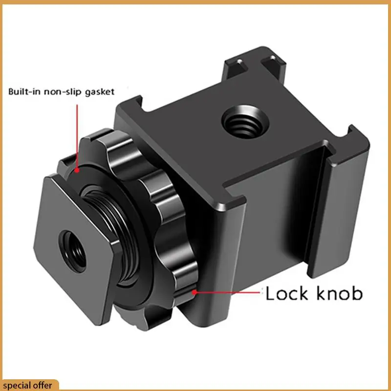 A68Z Cold Hot Shoe Extension Bracket Extension Mount With Triple Cold Shoe Mount For Video Cameras Or DSLR Camera Parts Accessor
A68Z Cold Hot Shoe Extension Bracket Extension Mount With Triple Cold Shoe Mount For Video Cameras Or DSLR Camera Parts Accessor
