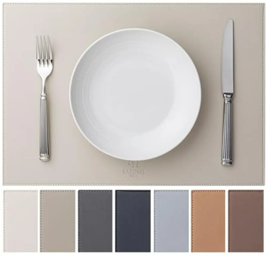 Faux Leather Placemats Set of 8 Vinyl Washable Wipeable Table Mats for Kitchen Dining Table Heat Resistant Waterproof Modern In
Faux Leather Placemats Set of 8 Vinyl Washable Wipeable Table Mats for Kitchen Dining Table Heat Resistant Waterproof Modern In