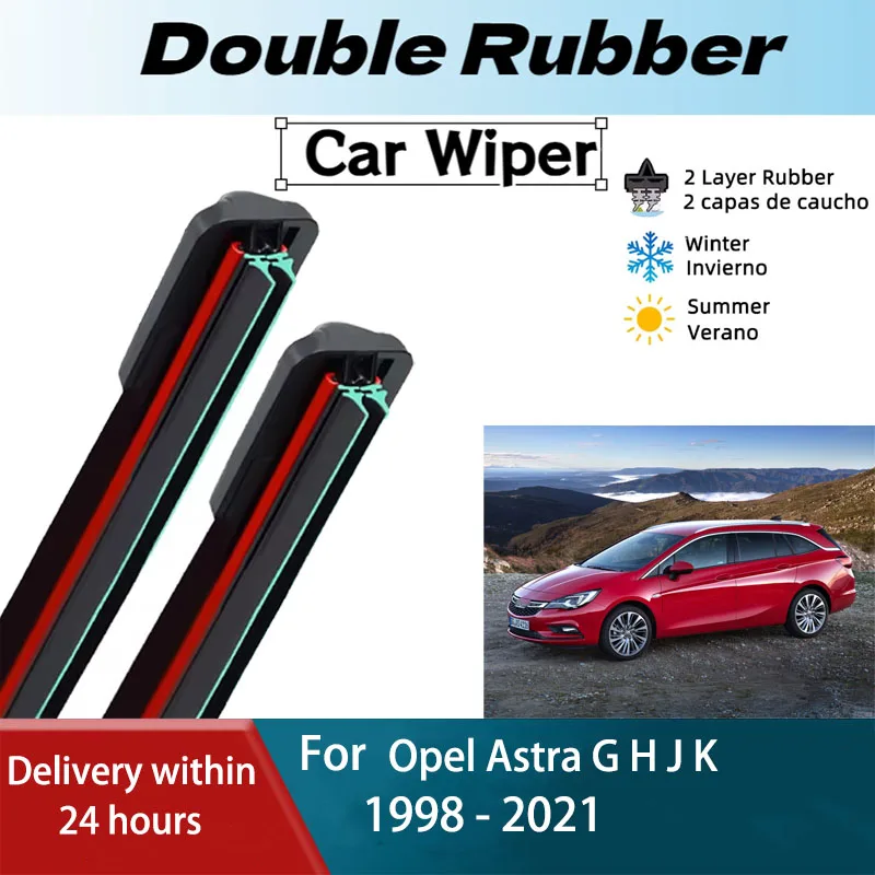 LH Front Windshield Wiper Blades For Opel Astra G H J K 1998 - 2021 Windscreen Window Brushes Accessories 2004 2009 2015 2020
LH Front Windshield Wiper Blades For Opel Astra G H J K 1998 - 2021 Windscreen Window Brushes Accessories 2004 2009 2015 2020