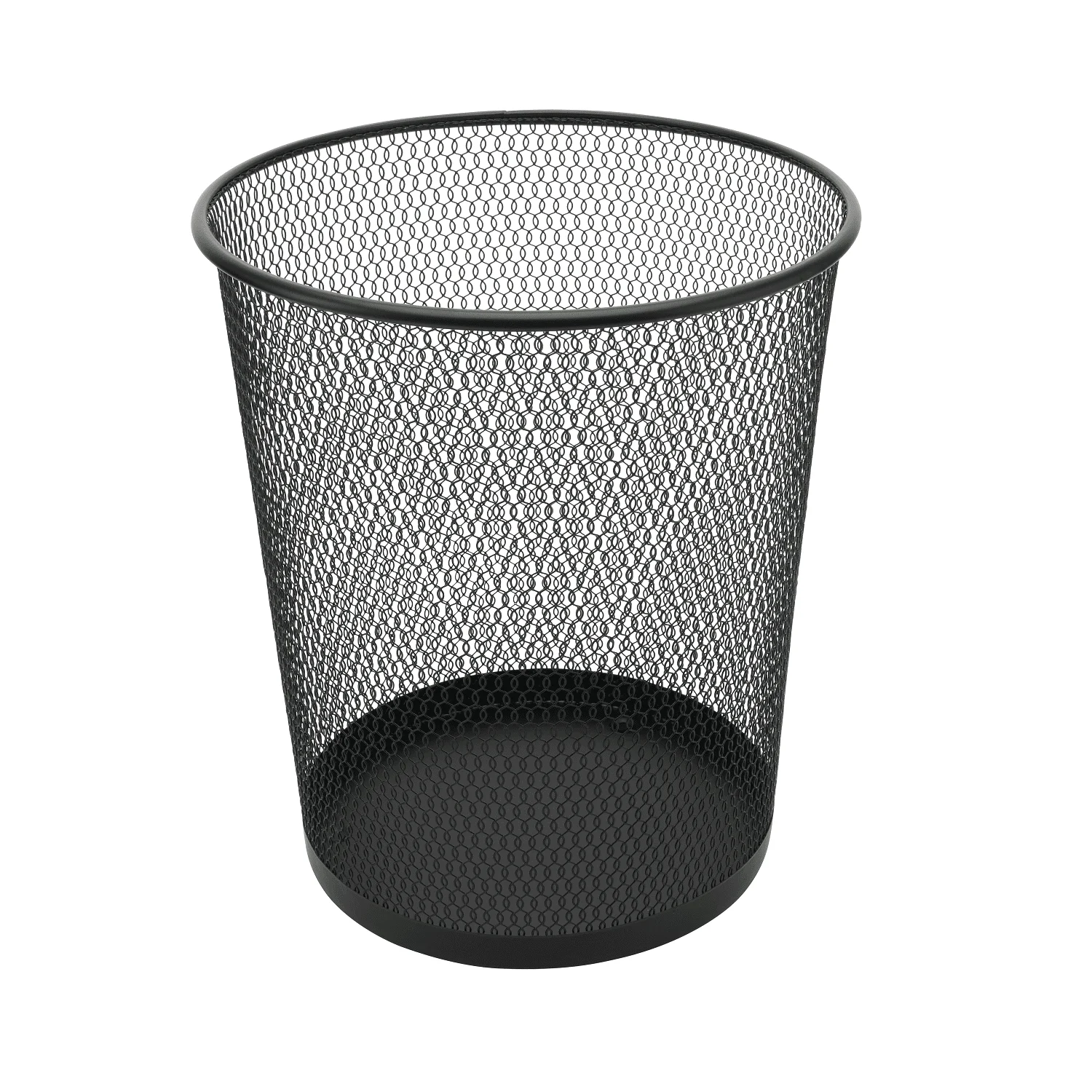 YBM Home Black Steel Mesh Round Open Top Waste Basket Wire Bin Trash Can for Office Kitchen Bathroom Home Capacity 4.75 Gallon
YBM Home Black Steel Mesh Round Open Top Waste Basket Wire Bin Trash Can for Office Kitchen Bathroom Home Capacity 4.75 Gallon