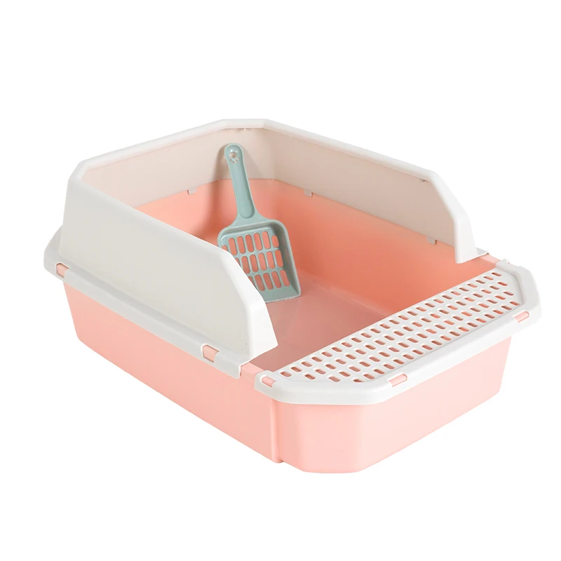 HOT SALE Pet Products Cleaning Plastic Cat Toilet Box Trays Simple Cute Cat Head Cat Litter Box
HOT SALE Pet Products Cleaning Plastic Cat Toilet Box Trays Simple Cute Cat Head Cat Litter Box