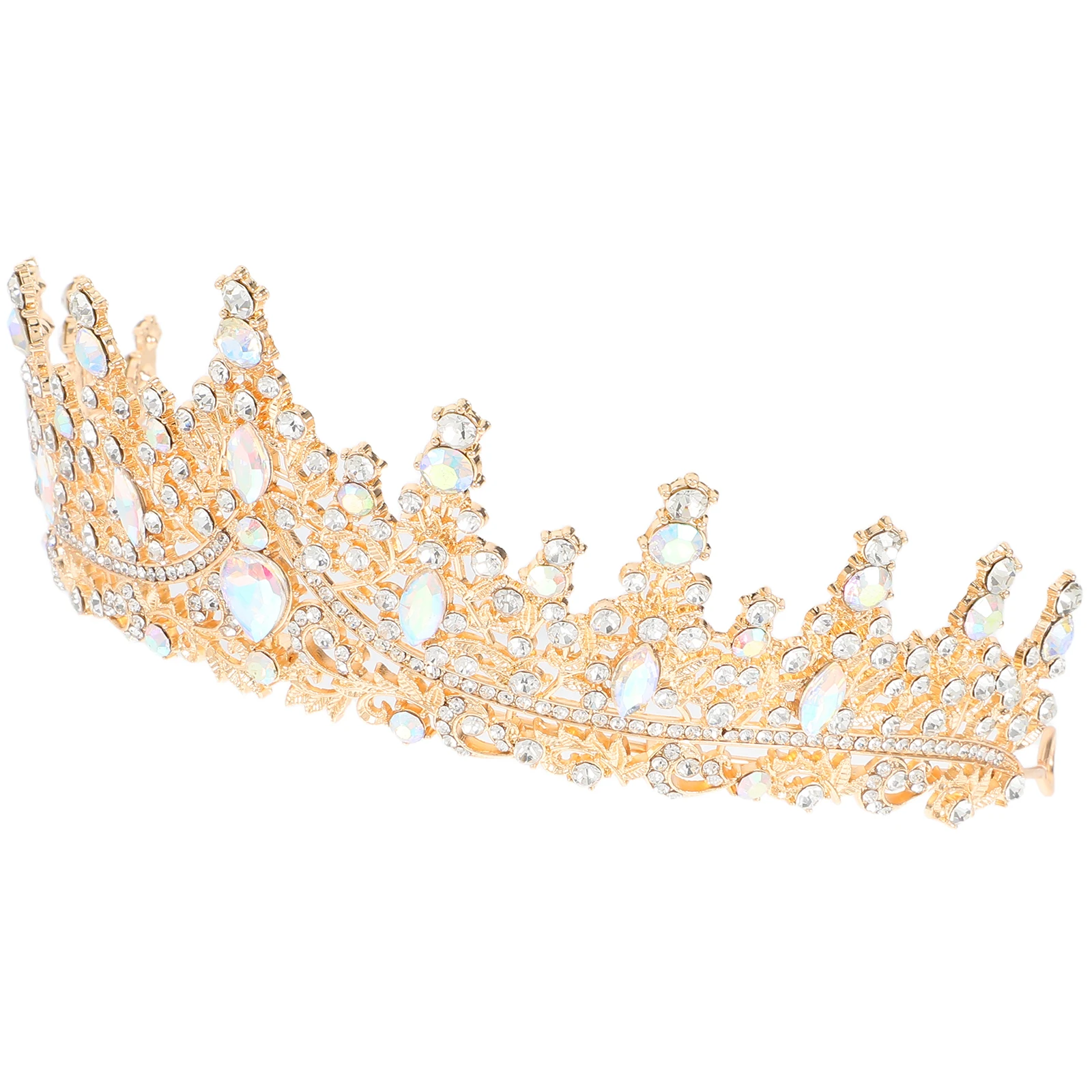 Crown Hair Accessory Bridal Princess Tiara Birthday Baroque Headwear Crystal Wedding Vintage Rhinestone Elegant Zinc Alloy
Crown Hair Accessory Bridal Princess Tiara Birthday Baroque Headwear Crystal Wedding Vintage Rhinestone Elegant Zinc Alloy