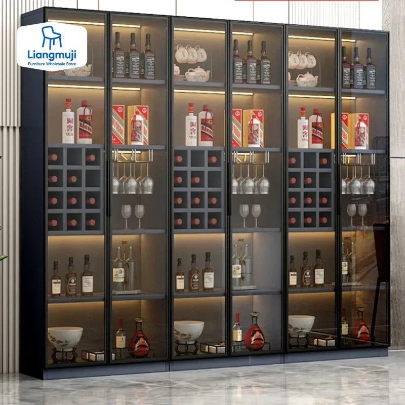 Living Room Display Wine Cabinets Simplicity Glass Wall Luxury Wine Cabinets Storage Modern Meuble Vin Bar Furniture QF50JG
Living Room Display Wine Cabinets Simplicity Glass Wall Luxury Wine Cabinets Storage Modern Meuble Vin Bar Furniture QF50JG