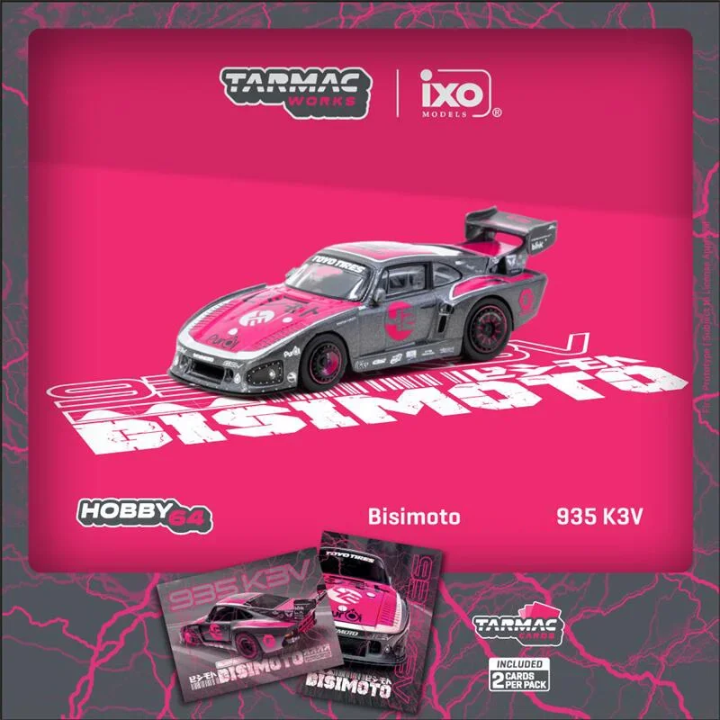 IXO x TW Tarmac Works 1:64 Bisimoto 935 K3V Collection Miniature DieCast Model Car
IXO x TW Tarmac Works 1:64 Bisimoto 935 K3V Collection Miniature DieCast Model Car