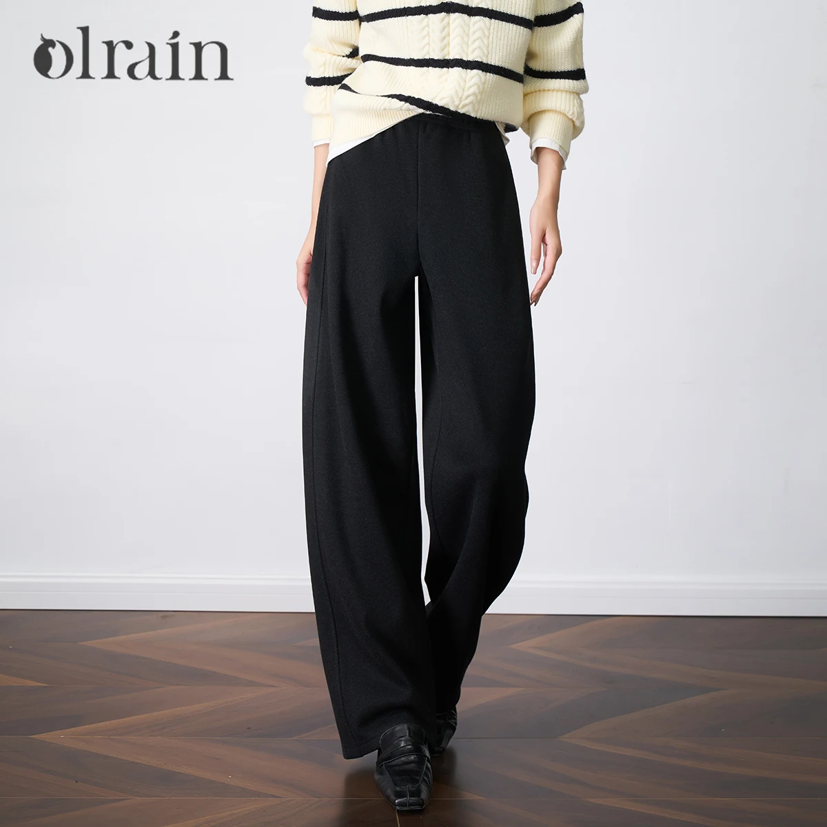 OLrain Women's Knitted Pants 2025 Autumn Winter Solid Loose Fit Straight Pants Commute Casual Basic Trousers Female O57DK96882
OLrain Women's Knitted Pants 2025 Autumn Winter Solid Loose Fit Straight Pants Commute Casual Basic Trousers Female O57DK96882
