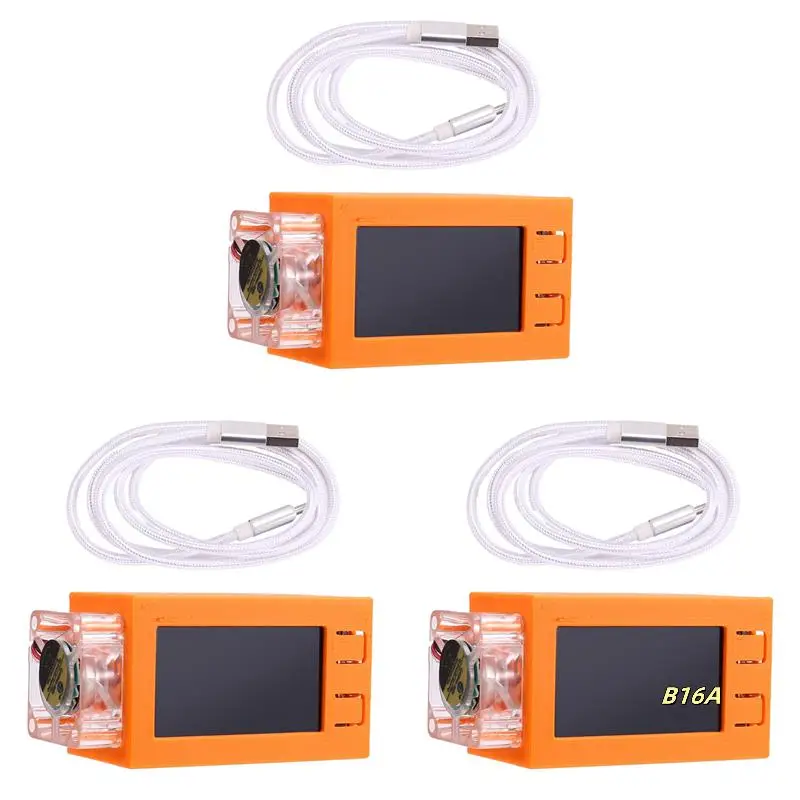 3X For Nerdminer V2 Pro Miner 78KH/S Mini Bitcoin Lottery Miner With Luminous Fan BTC Solo Lottery Mining Miner Orange
3X For Nerdminer V2 Pro Miner 78KH/S Mini Bitcoin Lottery Miner With Luminous Fan BTC Solo Lottery Mining Miner Orange