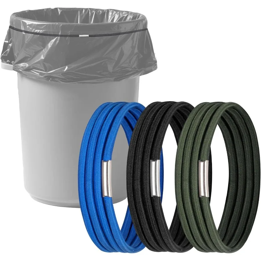 Garbage Can Rubber Bands Heavy-Duty Garbage Bag Holder for 32-55 Gallon Bins Large Trash Can Rubber Bands with High Elasticity
Garbage Can Rubber Bands Heavy-Duty Garbage Bag Holder for 32-55 Gallon Bins Large Trash Can Rubber Bands with High Elasticity