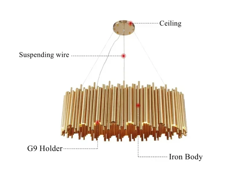 Post-modern Luxury Chandeliers Modern High-end Crystal Pendant Lights Restaurant Hotel Villa Gallery Decor Hanging Lamps
Post-modern Luxury Chandeliers Modern High-end Crystal Pendant Lights Restaurant Hotel Villa Gallery Decor Hanging Lamps