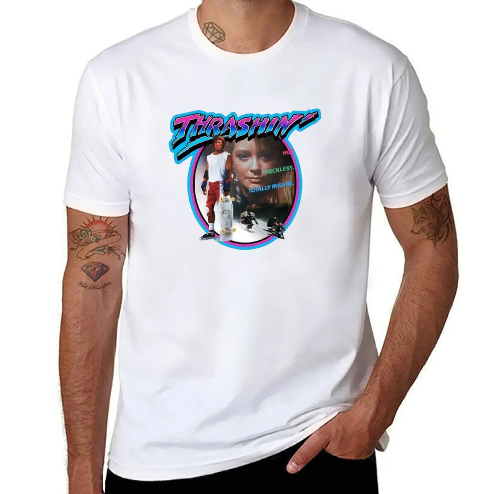 Thrashin Vintage Image T-Shirt Sports Basic Short Sleeve T-Shirt
Thrashin Vintage Image T-Shirt Sports Basic Short Sleeve T-Shirt