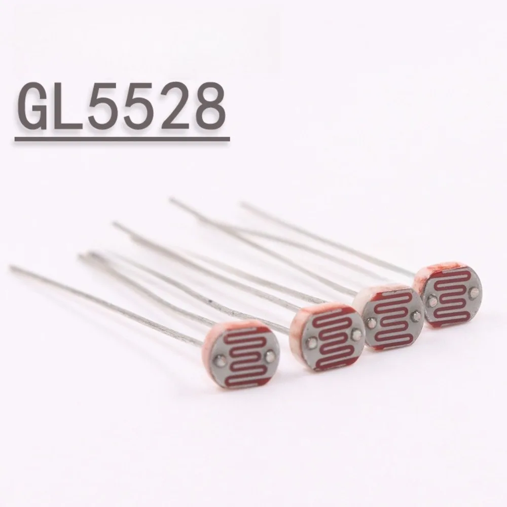 LDR Photoresistor GL5528 100Pcs Light Dependent Resistor Photoswitch Sensor For Arduino DIY Auto Light Control Street Lamp Circu
LDR Photoresistor GL5528 100Pcs Light Dependent Resistor Photoswitch Sensor For Arduino DIY Auto Light Control Street Lamp Circu