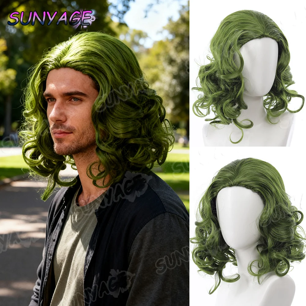 Joker Cosplay Green Wigs for Men & Women Perfect for Joker Costume Clown Wigs High Temperature Fiber Synthetic Wigs Party anime
Joker Cosplay Green Wigs for Men & Women Perfect for Joker Costume Clown Wigs High Temperature Fiber Synthetic Wigs Party anime