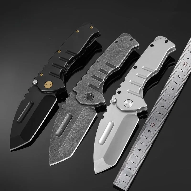 Portable MDF Outdoor Folding Pocket CampingKnife D2 Blade Steel Handle Hunting Survival Utility Knives EDC Tools
Portable MDF Outdoor Folding Pocket CampingKnife D2 Blade Steel Handle Hunting Survival Utility Knives EDC Tools