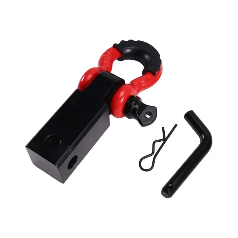 For SUV Trucks Jeep Off-Road Compatible Shackle Hitch Receiver Double Hole Recovery Shackle Block Powder Coat Hitch Pin D-Ring
For SUV Trucks Jeep Off-Road Compatible Shackle Hitch Receiver Double Hole Recovery Shackle Block Powder Coat Hitch Pin D-Ring