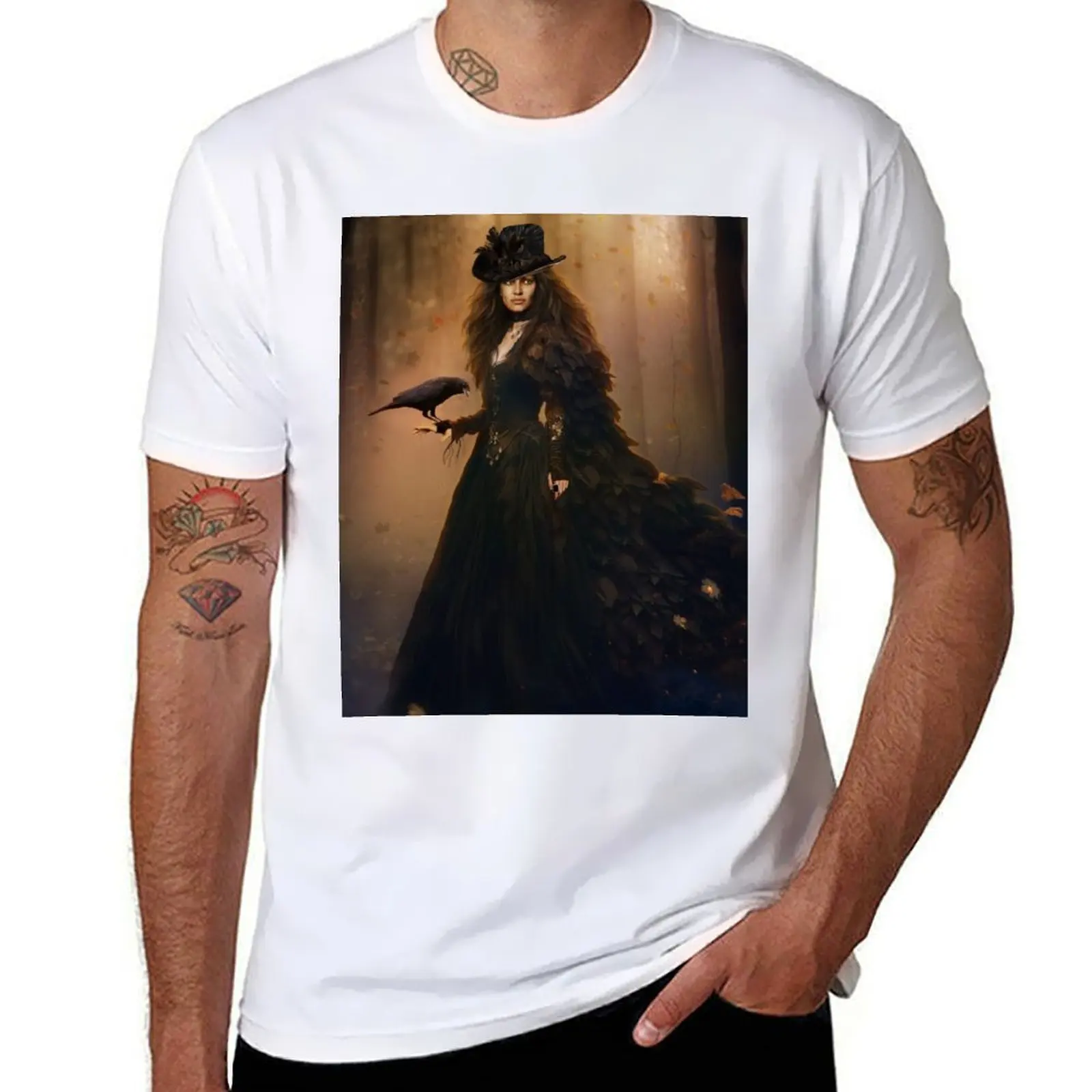 Steampunk Goth Witch T-Shirt black cotton t-shirt plain for man package t shirts for man graphic funny T-Shirt
Steampunk Goth Witch T-Shirt black cotton t-shirt plain for man package t shirts for man graphic funny T-Shirt