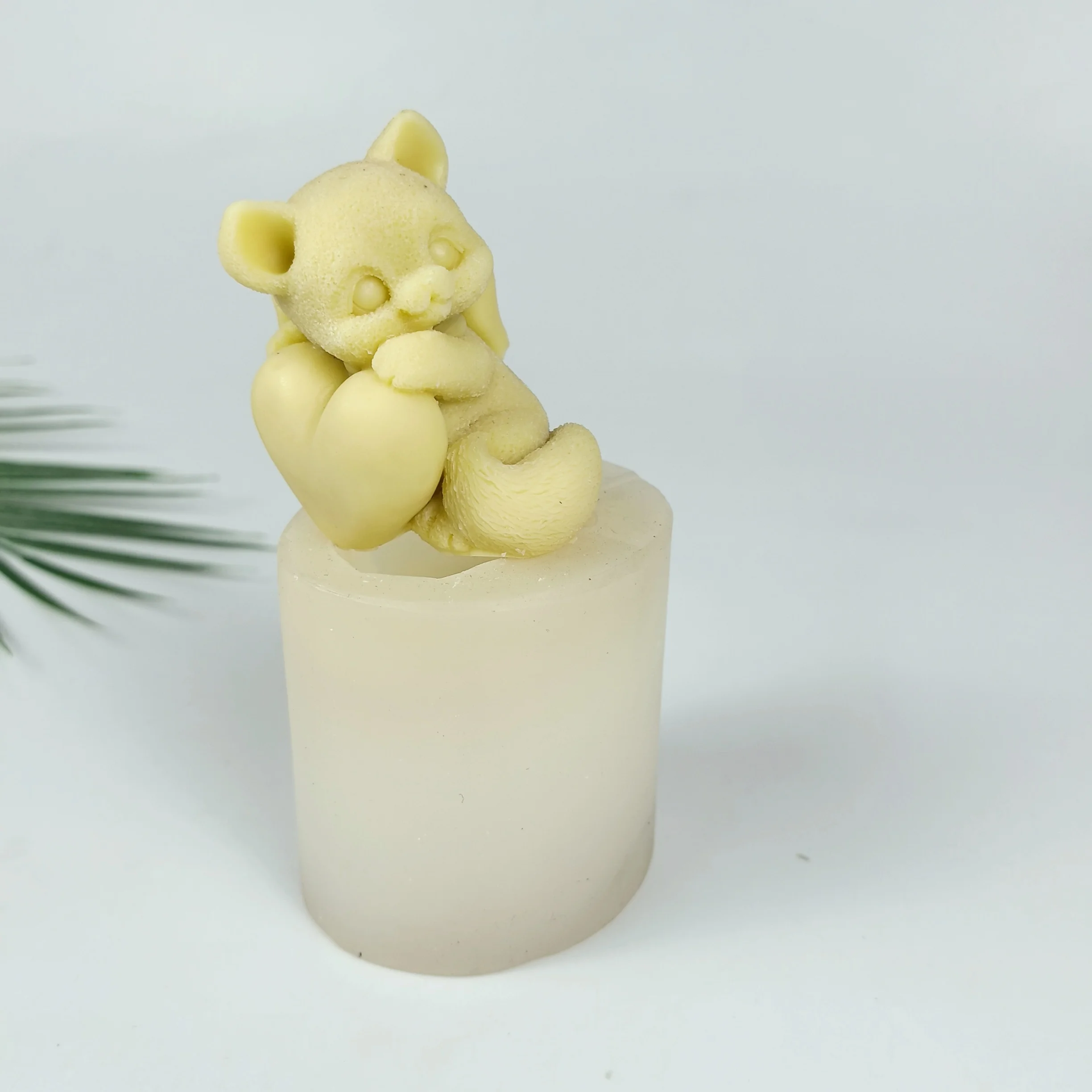 3D Animals Mold Heart Bow Cat Moulds Silicone Candle Soap Molds Clay Resin Cake Decor Wedding Birthday Candles Handmade DW0828
3D Animals Mold Heart Bow Cat Moulds Silicone Candle Soap Molds Clay Resin Cake Decor Wedding Birthday Candles Handmade DW0828