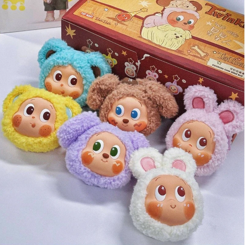 Genuine Pop Mart Twinkle Twinkle Savor The Moment Earphone Case Series Blind Box Cute Plush Trend Toy Mystery Box Birthday Gifts
Genuine Pop Mart Twinkle Twinkle Savor The Moment Earphone Case Series Blind Box Cute Plush Trend Toy Mystery Box Birthday Gifts