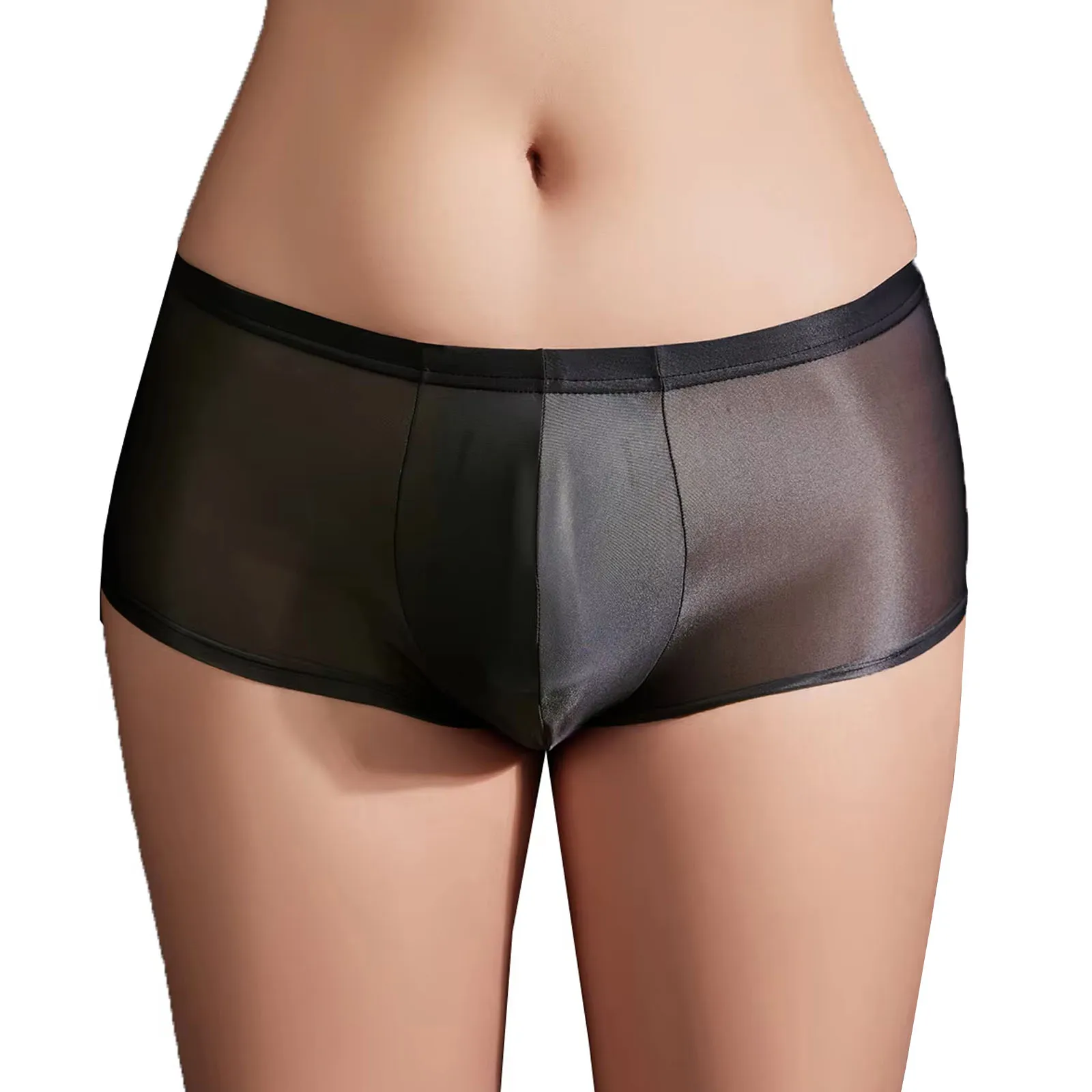 Gay Mens Sissy Satin See Through Panties Oil Glossy Low Rise Bikini Briefs Underwear Stretchy Transparent Boxer Briefs Underpant
Gay Mens Sissy Satin See Through Panties Oil Glossy Low Rise Bikini Briefs Underwear Stretchy Transparent Boxer Briefs Underpant