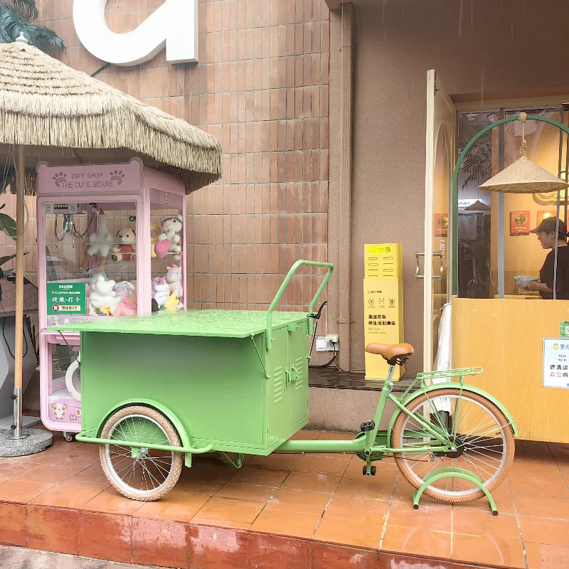 Tricycle stall dedicated flower car Internet celebrity snack car Sushi Lemon tea Coffee car Mobile booth
Tricycle stall dedicated flower car Internet celebrity snack car Sushi Lemon tea Coffee car Mobile booth