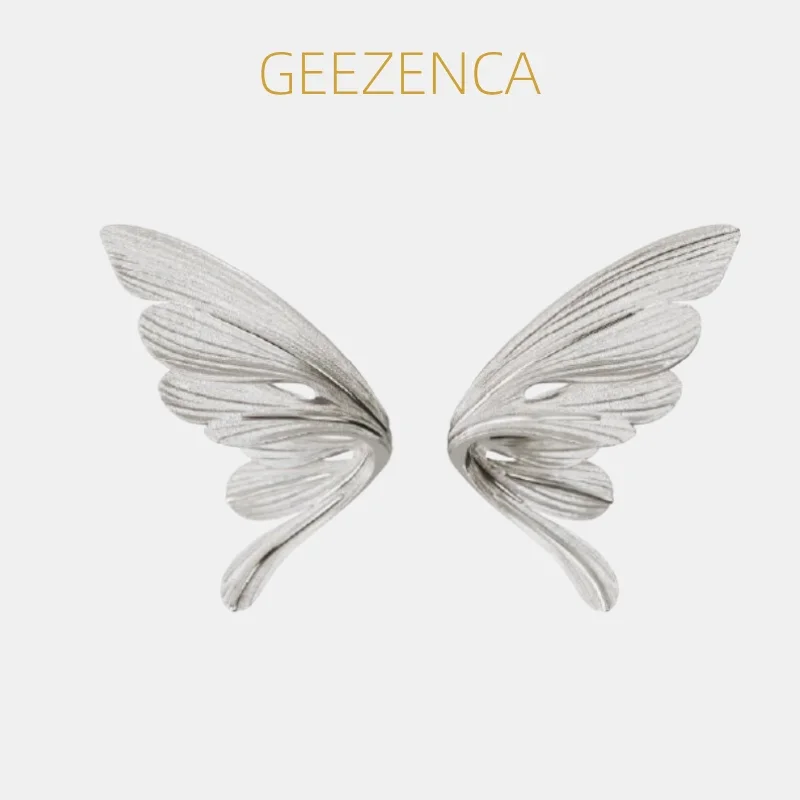 GEEZENCA 925 Sterling Silver Butterfly Stud Earrings For Women Designer Trendy Delicate Aesthetic Statement Earrings Luxury Gift
GEEZENCA 925 Sterling Silver Butterfly Stud Earrings For Women Designer Trendy Delicate Aesthetic Statement Earrings Luxury Gift