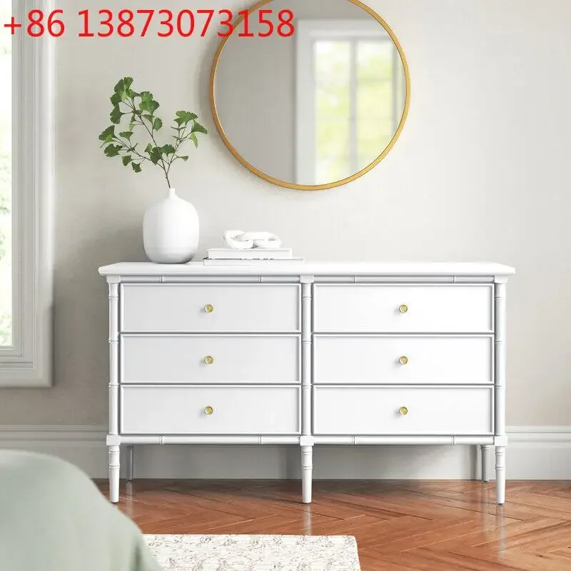 American rural solid wood small apartment living room bamboo storage six chest cabinet
American rural solid wood small apartment living room bamboo storage six chest cabinet