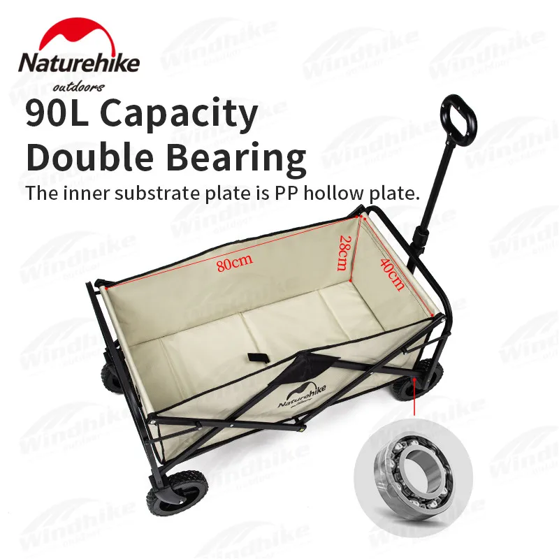 Naturehike 90L Folding Trolley Pushcart Portable Outdoor Camping Picnic Cart Travel Trolley 600D Oxford Cloth Light Trolley
Naturehike 90L Folding Trolley Pushcart Portable Outdoor Camping Picnic Cart Travel Trolley 600D Oxford Cloth Light Trolley