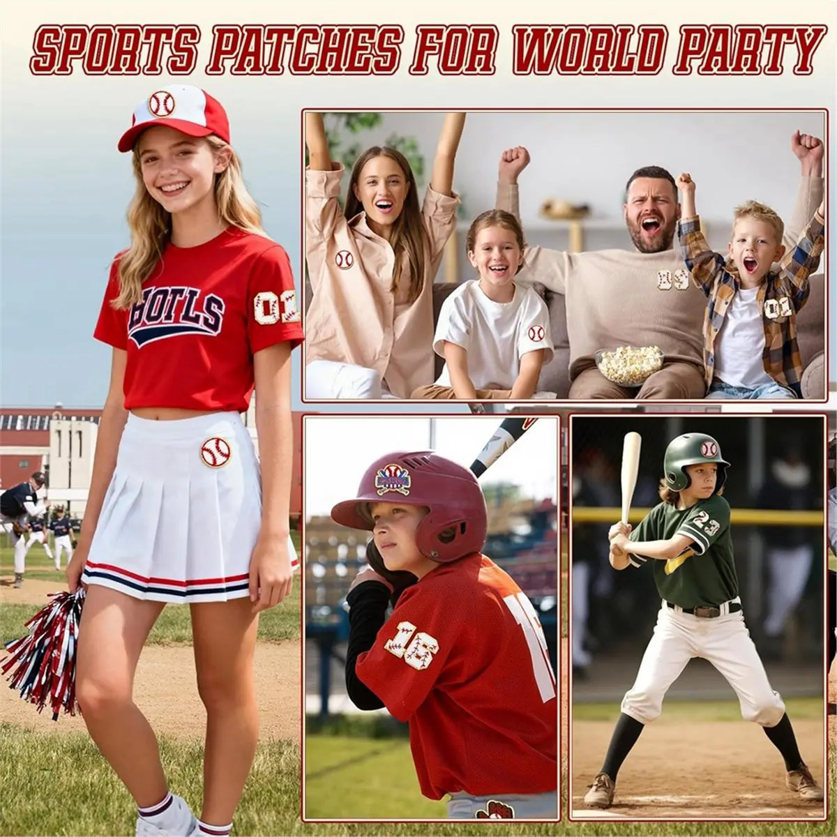 Utility Design 22 Pcs Baseball Number Patches Self Adhesive Baseball Patch Embroidered,2 Baseball Sew on Patch Game Day Stickers
Utility Design 22 Pcs Baseball Number Patches Self Adhesive Baseball Patch Embroidered,2 Baseball Sew on Patch Game Day Stickers