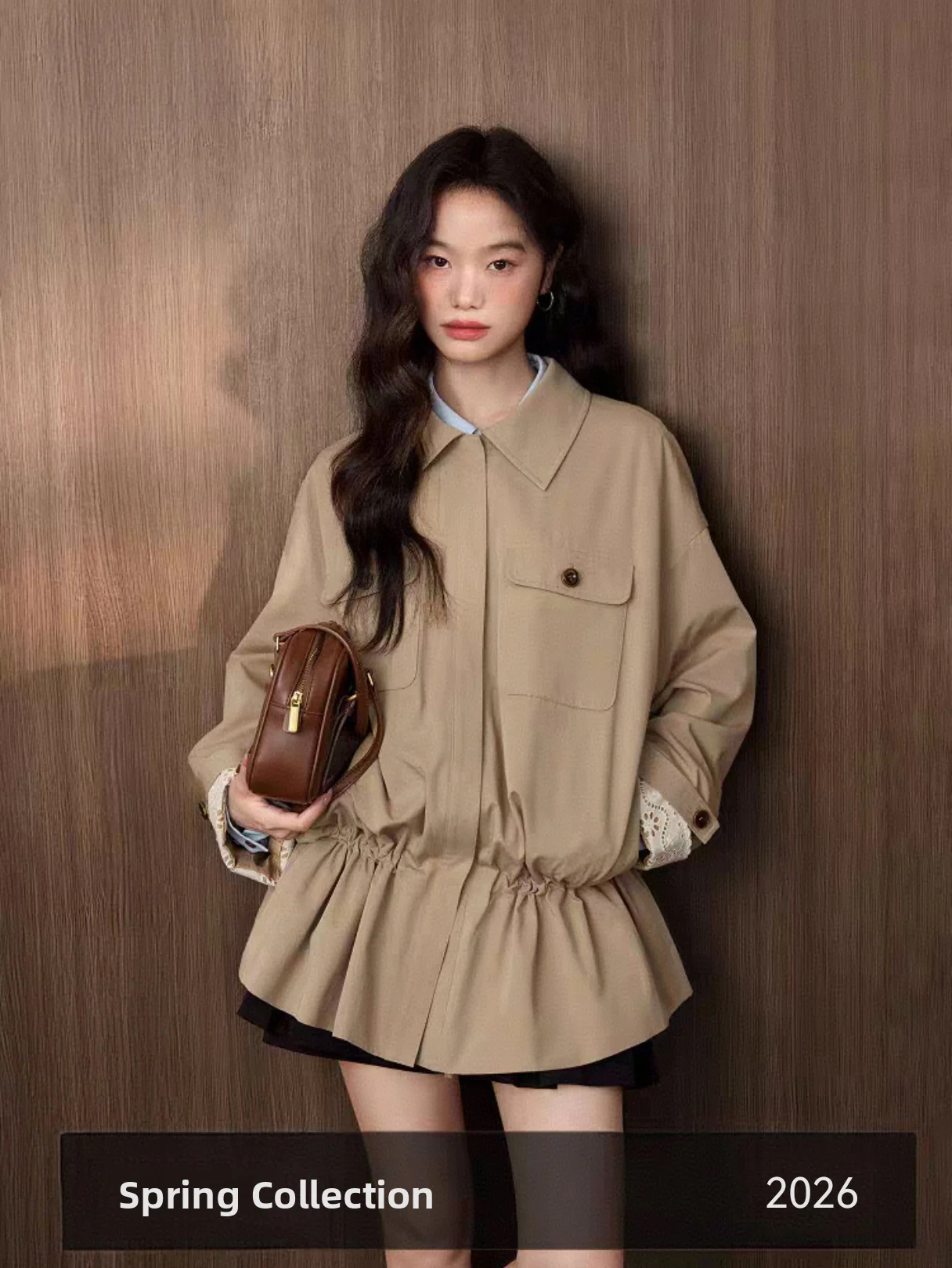 i ort Sle Women's Windbreaker Coat Casual Turn-down Collar Spring New Arrival Loose Fit Long Sve Color
i ort Sle Women's Windbreaker Coat Casual Turn-down Collar Spring New Arrival Loose Fit Long Sve Color