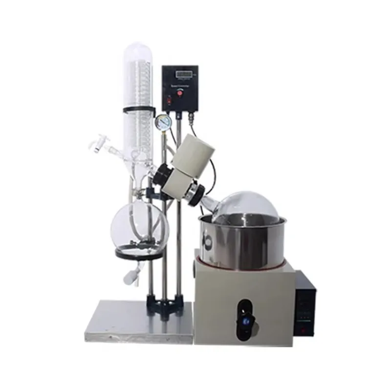 USA Hot Sale 5L Rotary Evaporator Turnkey Setup Rotovap RE-501
USA Hot Sale 5L Rotary Evaporator Turnkey Setup Rotovap RE-501