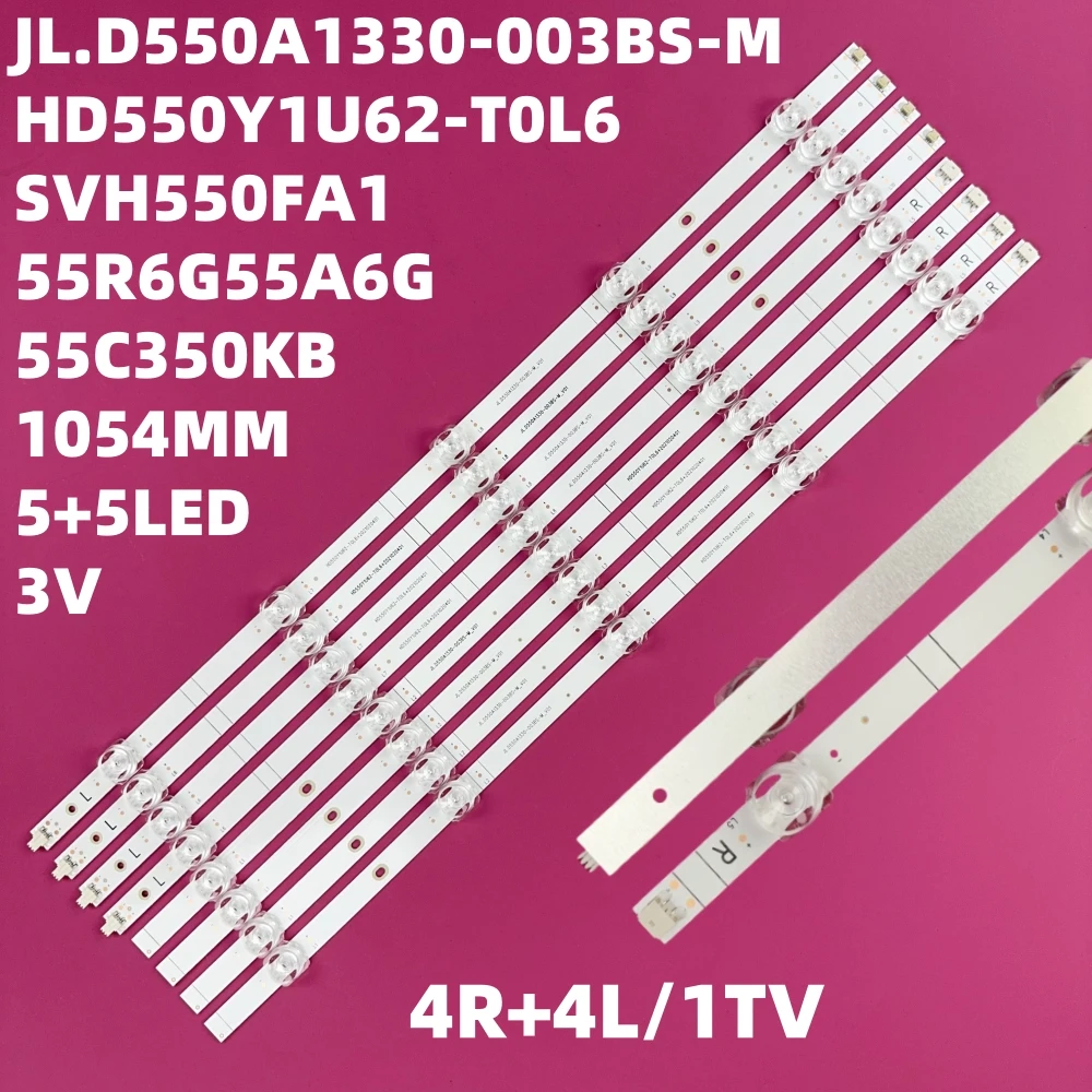 Светодиодная подсветка для HD550Y1U72 T0L2 SVH550FA1 55R6G 55A6G 55R6095G5 55R6070G 55C350KU 55R6000FM CRH-BX55V1U 713030 T04108CS-REV1.2
Светодиодная подсветка для HD550Y1U72 T0L2 SVH550FA1 55R6G 55A6G 55R6095G5 55R6070G 55C350KU 55R6000FM CRH-BX55V1U 713030 T04108CS-REV1.2