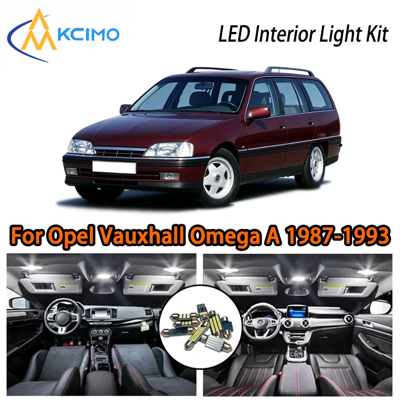 Easy Install LED Interior Lights For Opel Vauxhall Omega A 1987-1993, Two Colors Super Bright Car Mood Lighting
Easy Install LED Interior Lights For Opel Vauxhall Omega A 1987-1993, Two Colors Super Bright Car Mood Lighting