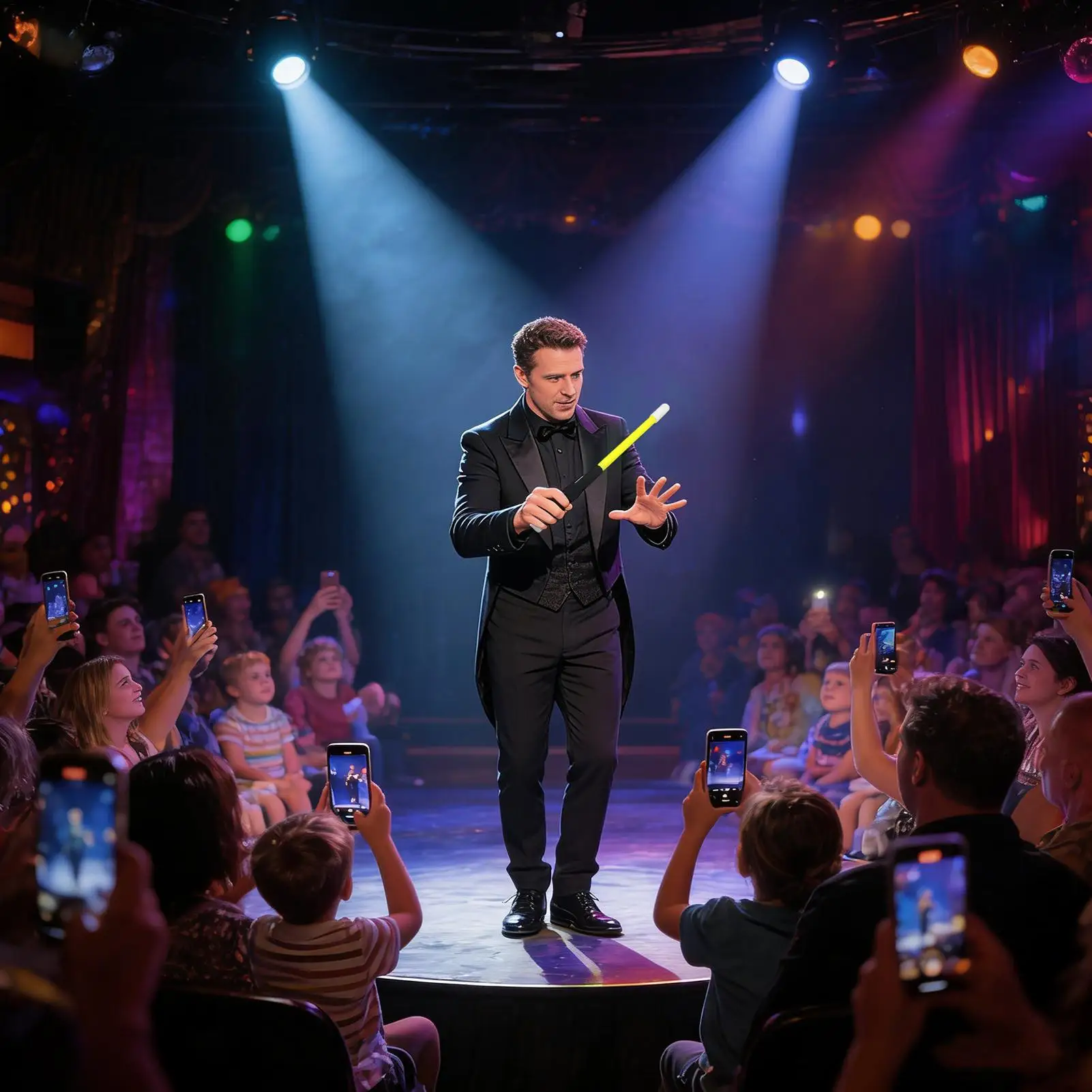 Забавная меняющая цвет палочка-гаджет для фокусников: идеальный подарок для начинающих, профессионалов, студентов и для выступлений на сцене
Забавная меняющая цвет палочка-гаджет для фокусников: идеальный подарок для начинающих, профессионалов, студентов и для выступлений на сцене