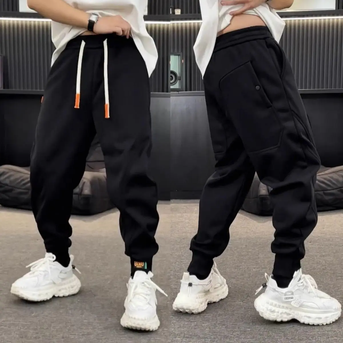 Men's Fce Lined Thiened Casual Harlan Pants Autumn Winter Faion Urban Sle Loose Fit Trousers Warm Comfortable Harlan...
Men's Fce Lined Thiened Casual Harlan Pants Autumn Winter Faion Urban Sle Loose Fit Trousers Warm Comfortable Harlan...