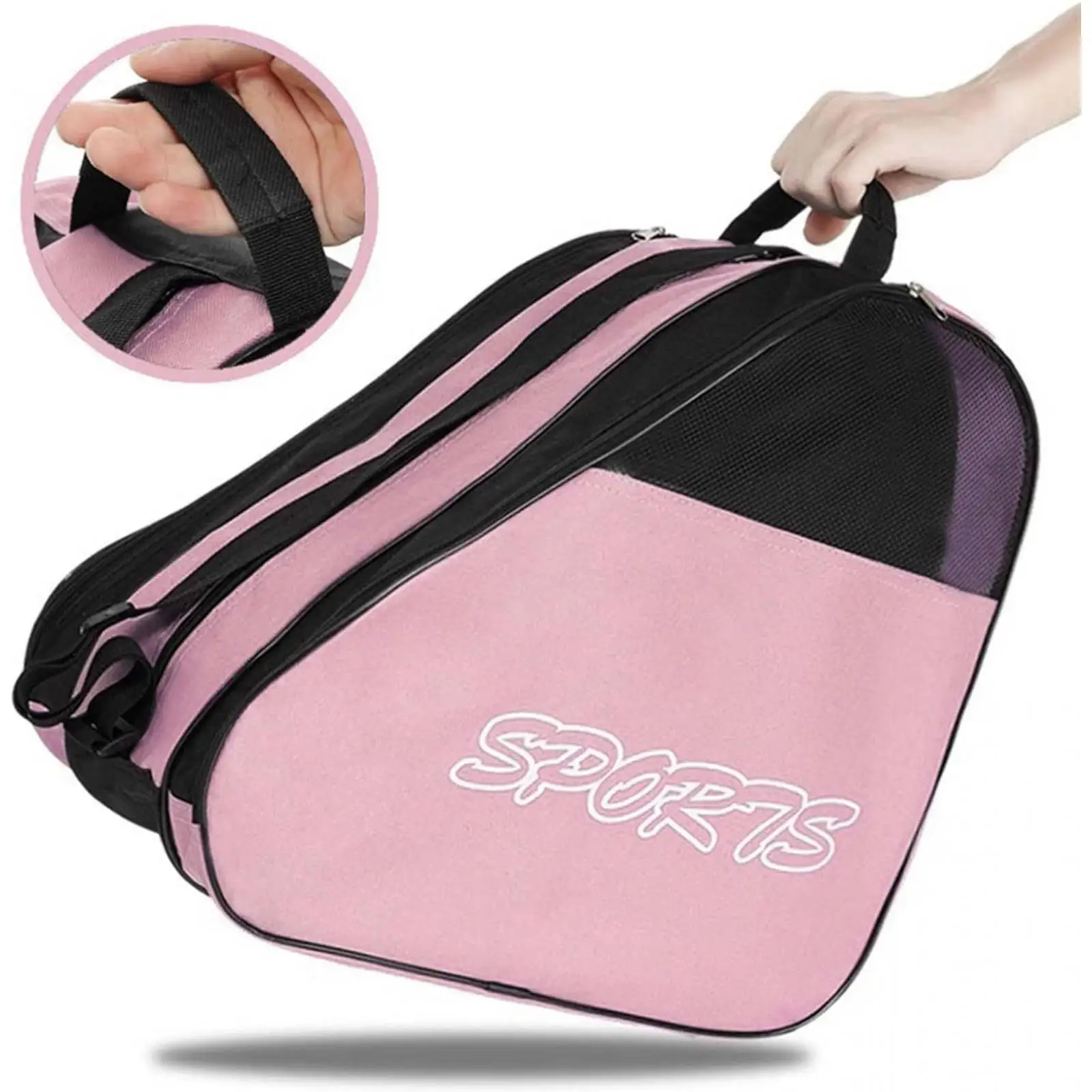 Roller Skates Bag, Ice Skating Bag Skates Storage Bag Adjustable Shoulder Strap Skating Shoes Bag for Kids, Girls,
Roller Skates Bag, Ice Skating Bag Skates Storage Bag Adjustable Shoulder Strap Skating Shoes Bag for Kids, Girls,