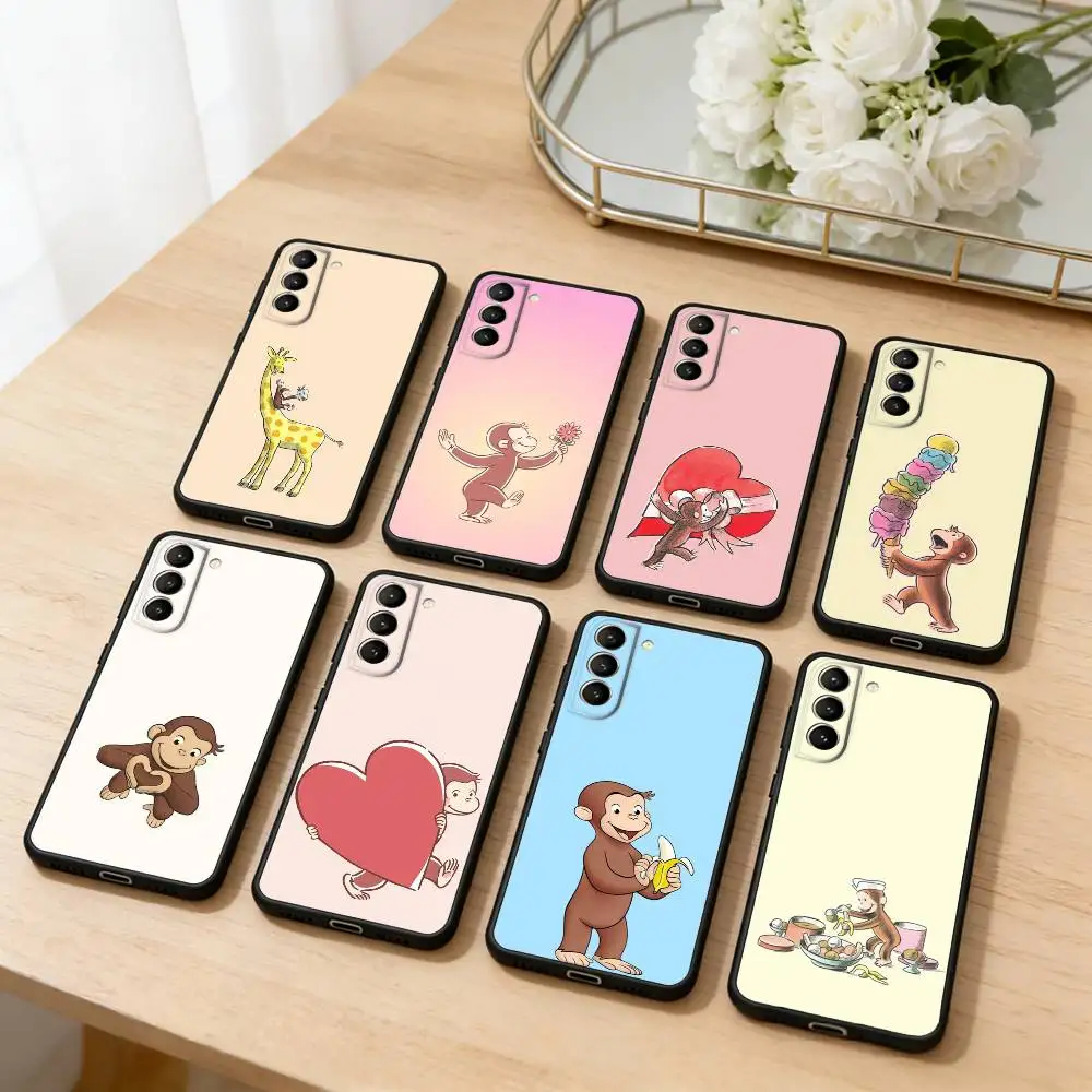 C-Curious G-George Monkey Phone Case For Samsung S25,24,23,22,30,21,10,9,Ultra,Plus,Lite,FE,4,5 G Soft Black Case
C-Curious G-George Monkey Phone Case For Samsung S25,24,23,22,30,21,10,9,Ultra,Plus,Lite,FE,4,5 G Soft Black Case