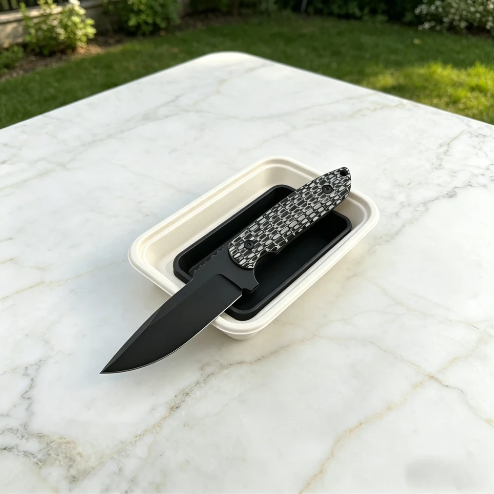 High Quality Multitools Fixed Blade Knife with Kydex Sheath D2 Blade G10 Handle Portable Outdoor Survival Camping Hiking Knives
High Quality Multitools Fixed Blade Knife with Kydex Sheath D2 Blade G10 Handle Portable Outdoor Survival Camping Hiking Knives
