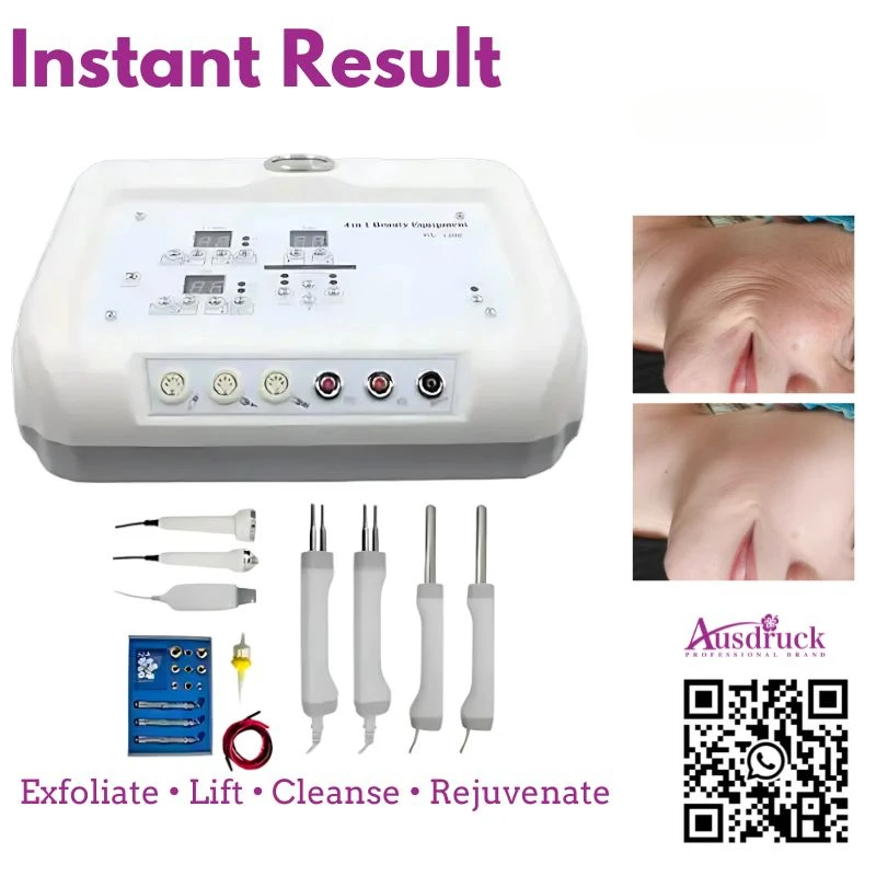 Deep Cleansing Lifting, Anti-Aging Skin Renewal for Beauty Salons Spas 4in1 Pro Microcurrent Diamond Dermabrasion Machine
Deep Cleansing Lifting, Anti-Aging Skin Renewal for Beauty Salons Spas 4in1 Pro Microcurrent Diamond Dermabrasion Machine