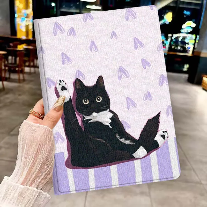 Cartoon Black White Cat Soft For Apple iPad Pro Mini A16 A17 A14 4 5 6 7 6th 7th Gen 9.7 12.9 11 13 M4 inch Tablet Case
Cartoon Black White Cat Soft For Apple iPad Pro Mini A16 A17 A14 4 5 6 7 6th 7th Gen 9.7 12.9 11 13 M4 inch Tablet Case